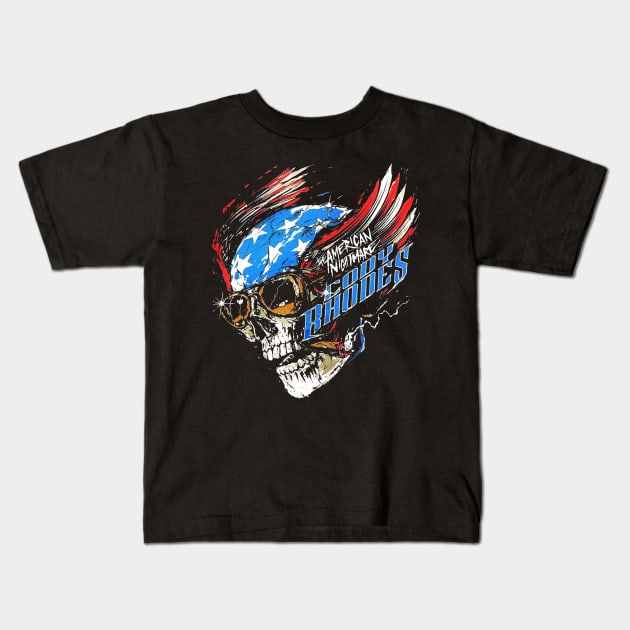 American Nightmare Cody Rhodes Kids T-Shirt by lightsdsgn
